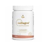 Collagen Verisol Cappuccino Auri Foods, suplemento alimentar em pó com sabor a cappuccino, em embalagem de 180 g.