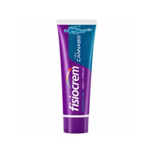 Fisiocrem Cream Cannabis 200ml para massagem e cuidado corporal diário.