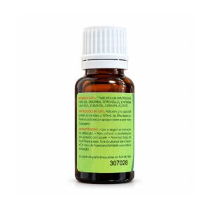Óleo Essencial de Citronela Elegante da F. J. Campos em frasco de 20 ml para aromatização e uso externo.