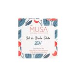 Gel de Banho Sólido Zen 50gr Musa Natural Cosmetics, cuidado corporal em formato sólido para uma limpeza suave e relaxante.