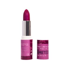 Bálsamo Labial de Cor Ametista 7gr Musa Natural Cosmetics, cuidado labial com cor para hidratar, suavizar e realçar os lábios.
