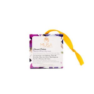 Shampoo Sólido para Cabelo Seco e Normal 50gr Musa Natural Cosmetics, cuidado capilar em formato sólido para limpeza suave do cabelo.