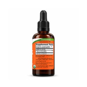 Turmeric Extract Liquid 59 ml da NOW Foods, extrato líquido de curcuma em formato prático com conta-gotas.