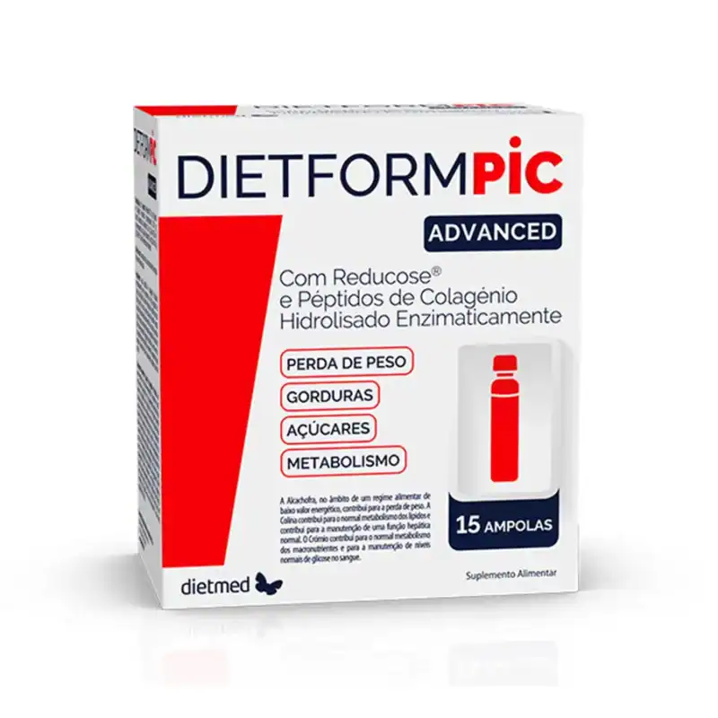 Dietform Pic Advanced 15 Ampolas Dietmed