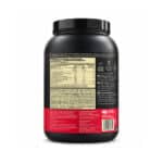 Gold Standard 100% Whey Optimum Nutrition, proteína em pó com sabor a chocolate e manteiga de amendoim, em embalagem de 896 g.